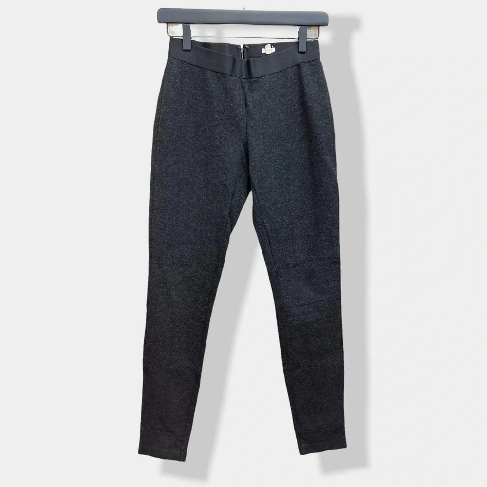 J Crew Grey Skinny Ponte Pants